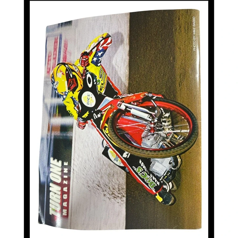 RARE‎ Turn One Speedway Magazine Vol 1 Sept 2002 | Scott Brant | 1st Edition